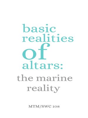 cover image of The Marine Reality